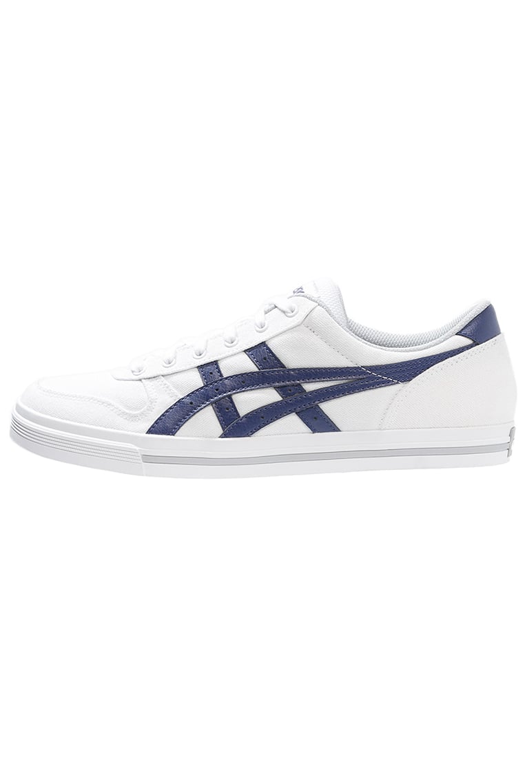 chaussure asics aaron homme, ASICS AARON - Baskets basses - white/blue Homme Chaussures,asics running,mode